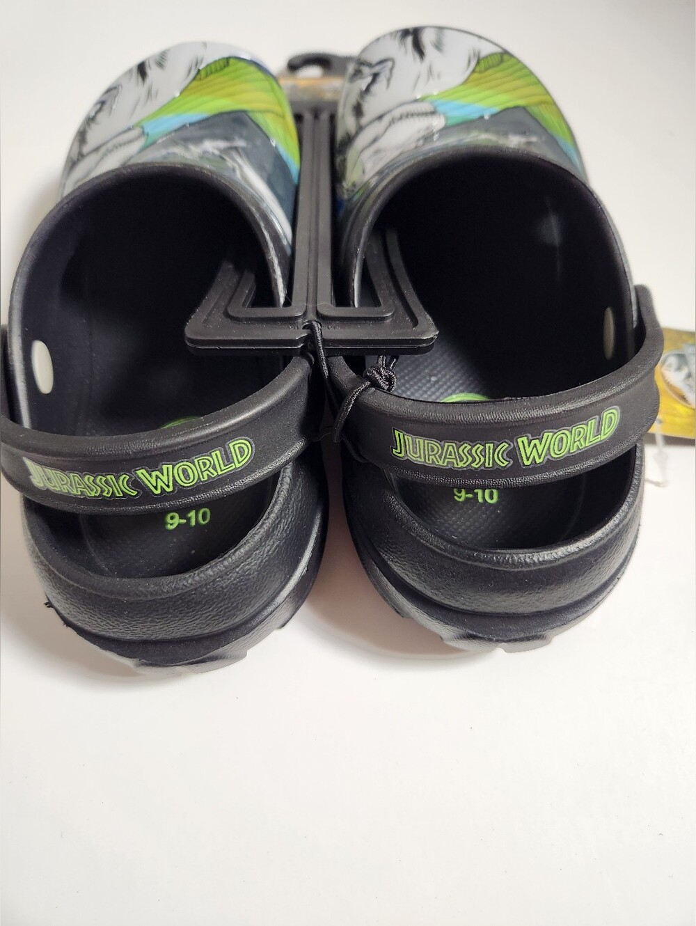 9/10 Boys Jurassic World Dinosaur Slip On Shoes - Picture 3 of 6